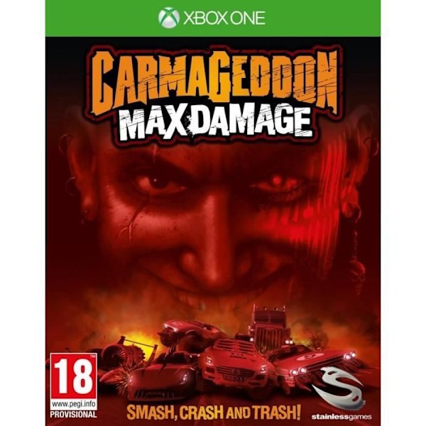 Carmageddon Max Damage Xbox One-spel Vit