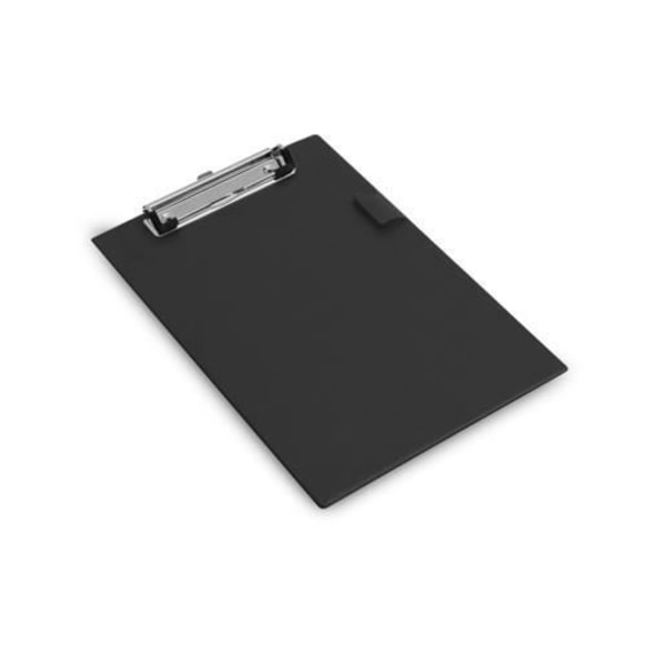 Standard A5 Black Clipboard - RAPESCO - Stark klämma - Skyddsvinklar - Pennhållare - Krok