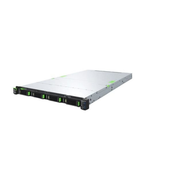 Fujitsu PRIMERGY RX2540 M7 / 16x2,5" med Expander / 1x Xeon Gold 5415+ / 1x 32GB DDR5-4800 R ECC / PRAID EP 3252-8i / iRMC ADV / eLCM Svart