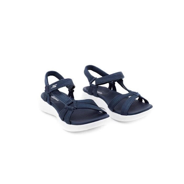 Sandaler - Skechers - 15316 - Blå - Kvinna - Skrapa - Platt Blå 37