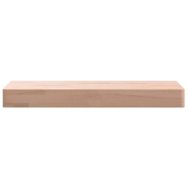 Skärbräda 40x30x4 cm massiv bokträ Brun