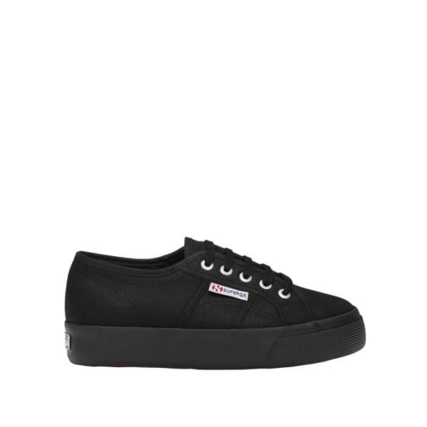 Superga Sneakers dam S00C3N0-996 - Helsvart - Platta - Textil - Vuxen helsvart 40