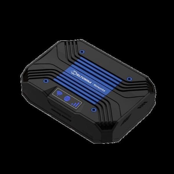 WLAN-router - Teltonika - TCR100 - Dual-Band 2,4/5 GHz - 4G - 2 portar Ethernet Svart