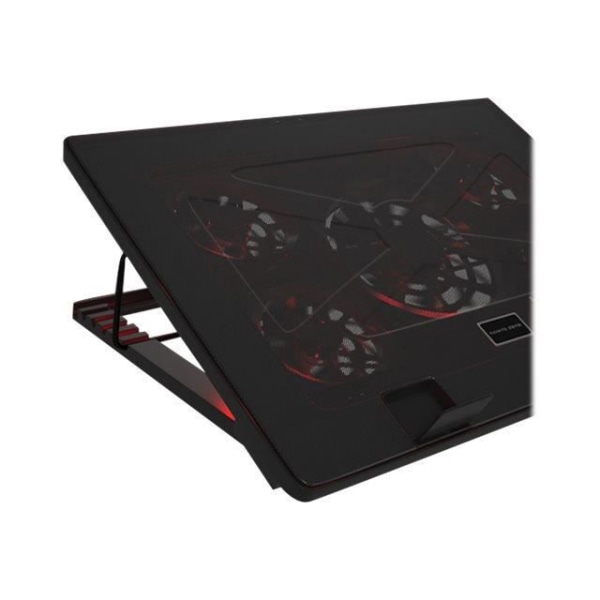 MARS GAMING MNBC2 Kylplatta för bärbar dator 17,3" 120mm-70mm Svart, Röd