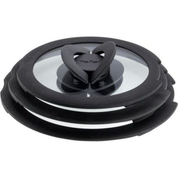 TEFAL L9931012 lock fjärilsknapp 16-18-20cm svart och vit Svart