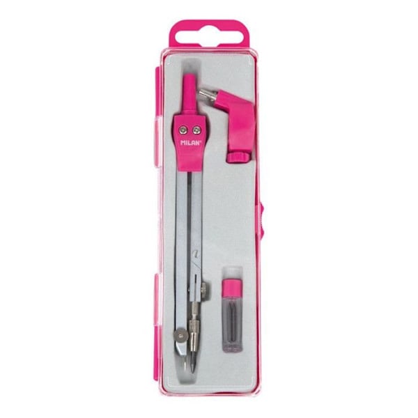 Kompass - Skola - Integrerad ledning - Universal - Blyertsadapter - Rosa