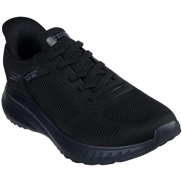 Herrskor - Svart - Skechers Slip-Ins: BOBS Squad Chaos - Solid Step Svart 46