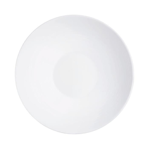 Vit salladsskål i glas 27 cm - Harena Blanc - Luminarc