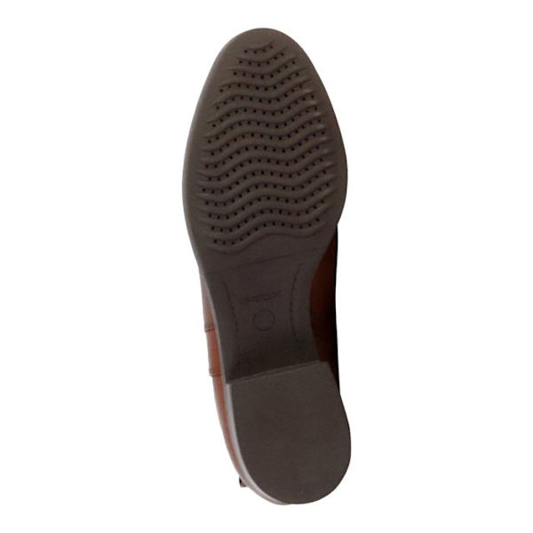Kängor dam - Geox - Felicity - Läder - Dragkedja - Klack 5cm Brun 38