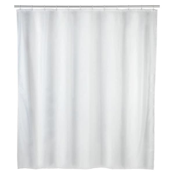 Duschdraperi - WENKO - Uni Vit - Antimögel - Polyester 100% - 120x200 cm Vit