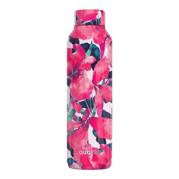 Isolerad rostfri flaska QUOKKA Solid Pink bloom 630ml
