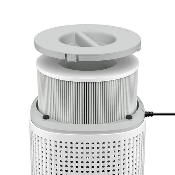 Luftrenare - Duux - Bright 2 - 210 CADR - 42m² - Joniserare - Luftkvalitetsindikator - Vit Vit