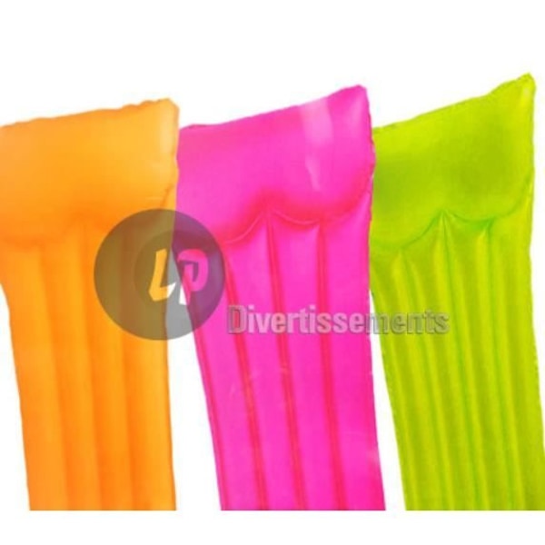 fluo mix uppblåsbar luftmadrass 1,83x0,76m