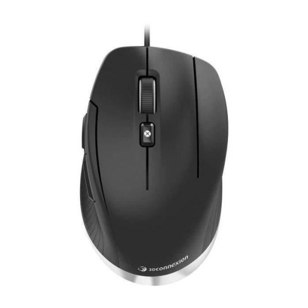 3DCONNEXION CadMouse Kompakt mus - Ergonomisk - Optisk - 7 knappar - Kabelansluten - USB