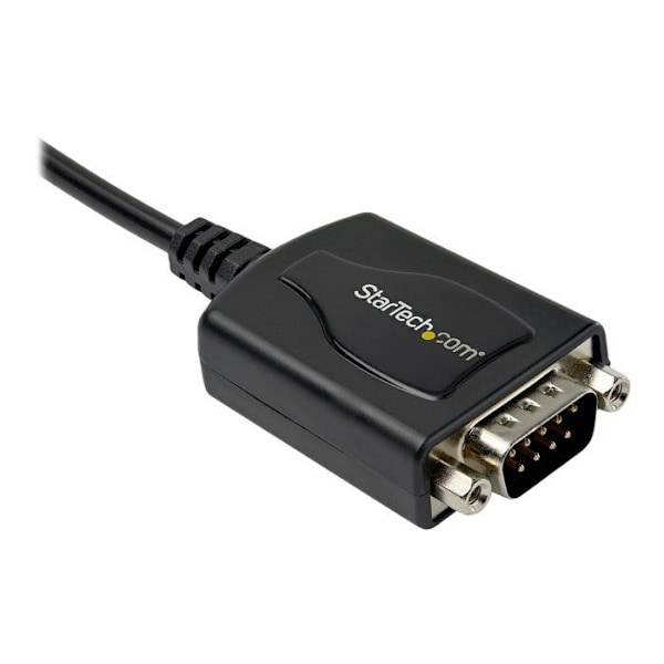 Kabeladapter - StarTech - USB till DB9 RS232 serie - 30 cm - COM-portminne - Svart