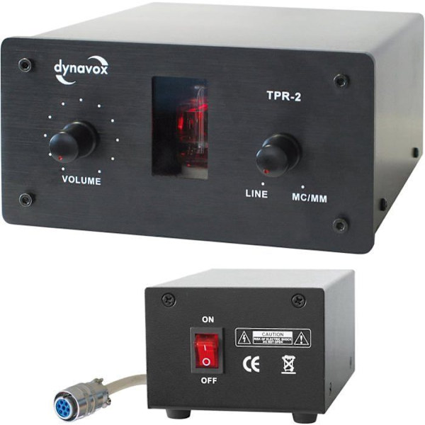 Dynavox TPR-2 Sound Converter Förförstärkare Svart (Tysk import) Svart