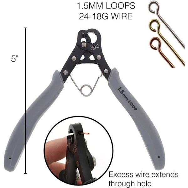 Outils bijoux - avligningsplint - spids tang Beadsmith - PLLOOP - One Step Looper værktøj