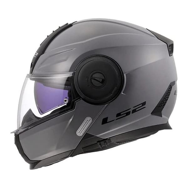 LS2 FF902 SCOPE II SOLID GLANS FF902 SCOPE II SOLID GLOSS - GRÅ XL
