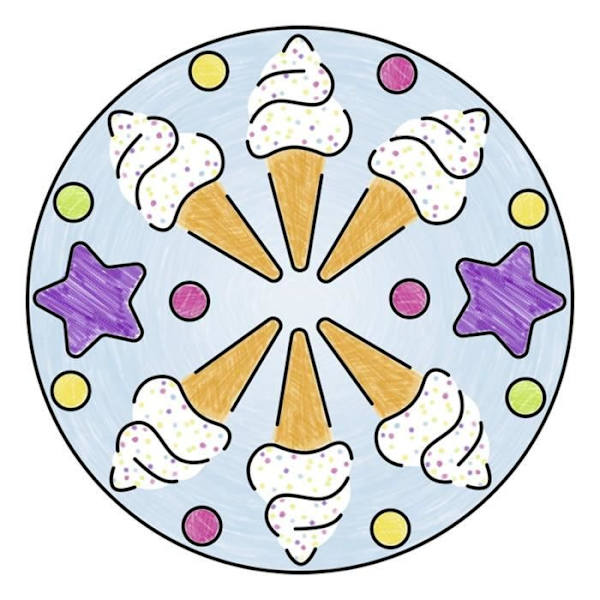 Ravensburger Mandala Design Unicorn - Kreativa hobbies för barn från 6 år och uppåt enhörningar