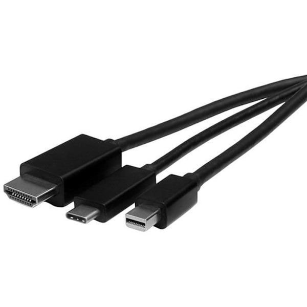 Adapterkabel - STARTECH - HDMI - 2 m - Mini DisplayPort Hane - HDMI Hane
