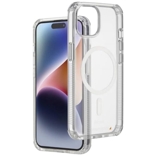 Hama MagCase Extreme Protect Apple iPhone 15 bakskal genomskinligt