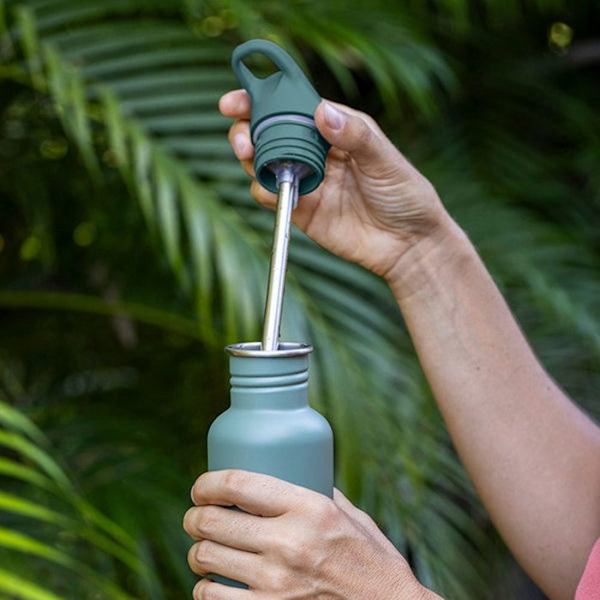 Gourde i rostfritt stål klassisk 532 ml sportlock persika perfekt - KLEAN KANTEEN