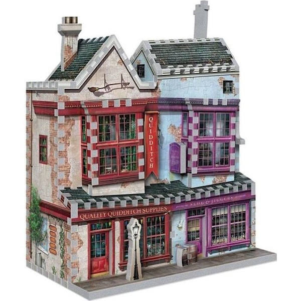 3D PUZZLE - Harry Potter: Quidditch Shops - 305 st