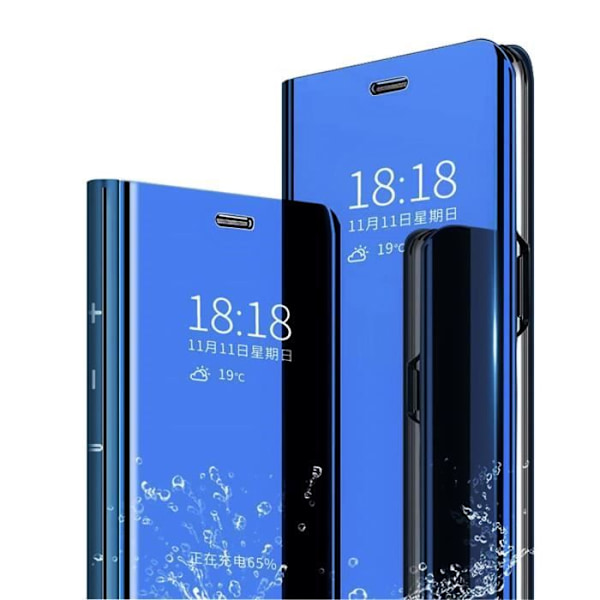 Samsung S20 Plus-skydd - Aclay - Flip Clear View-fodral - Skärm- och stötresistant - 360° Himmelsblå