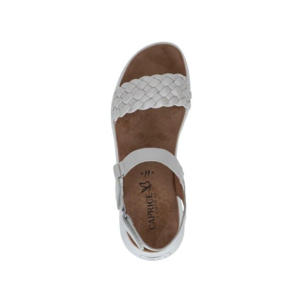 Sandal - Caprice barfota - 9-9-28717-28 - Platt sandal för kvinnor Vit 38