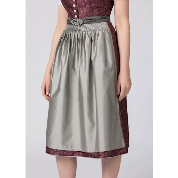 Stockerpoint Klänning - LEONO BORDEAUX-36 - Leonora Dirndl Damklänning Bordeaux 38