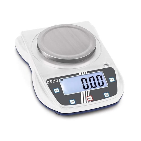 Precisionsbalans 500g / 0,01g - rund platta diam. 105 mm
