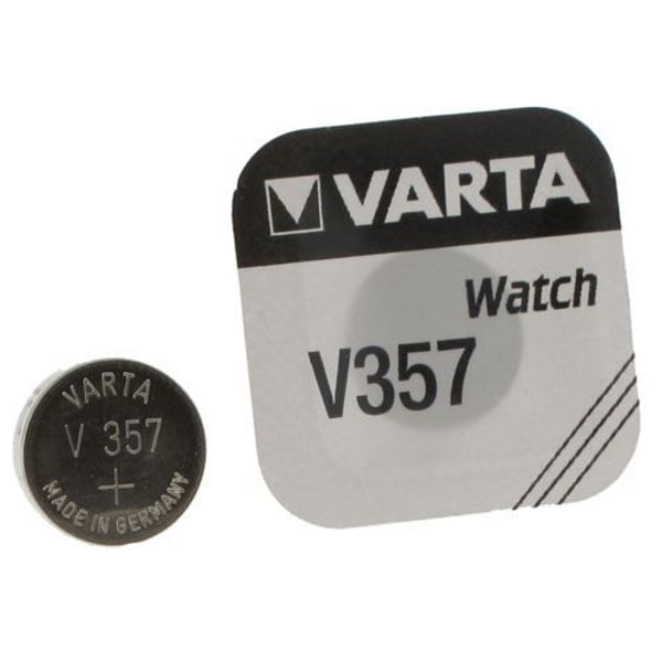 V357 SR44 1,55V Silveroxidknappsbatteri
