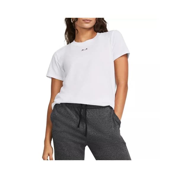 T-shirt - UNDER ARMOUR - Off Campus Core - Vit - Korta ärmar - Dam Vit S
