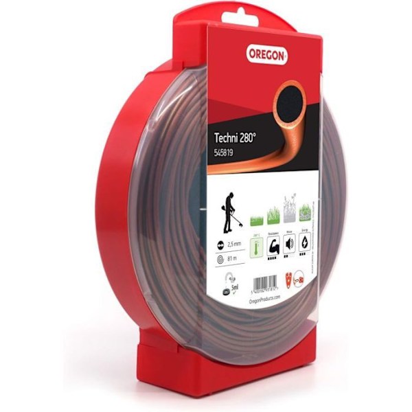 Elkabel - OREGON - Technitråd - 2,5 mm - 81 m - Enkelledare