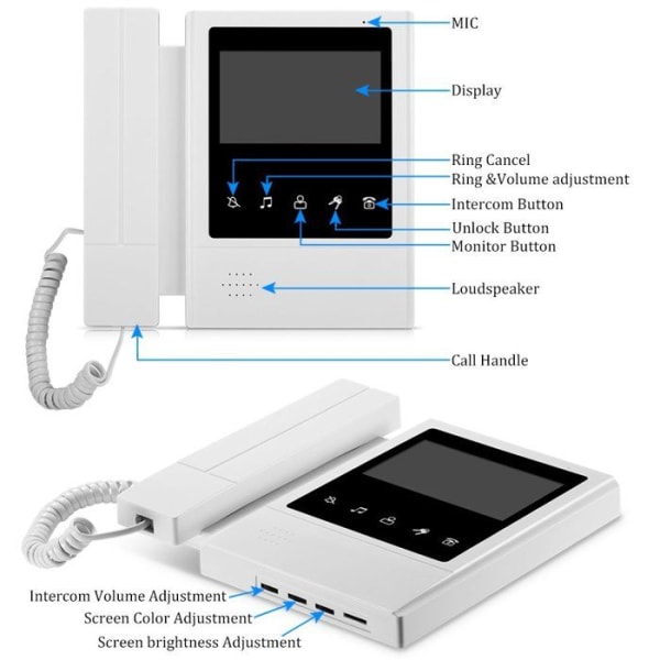 Intercom - videotelefon Hfeng