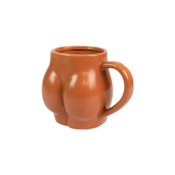 Rolig mugg - FISURA - Ass - 320 ml - Porslin - Tål maskindisk Terrakotta