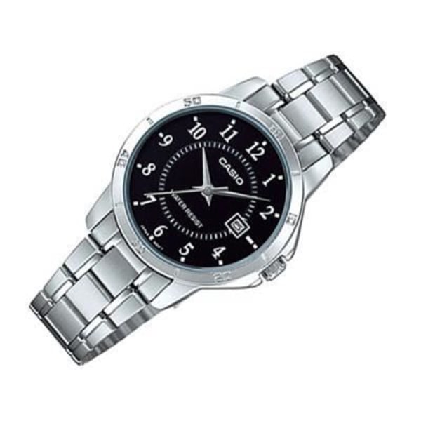 Klocka - Casio - MTP-V004D-1BUDF - Rostfritt stål - Kvarts - Analogisk Silver