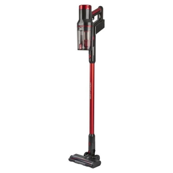 Aspirator 2 i 1 - Proficare - PC-BS3136A - Röd - HEPA-filter - Autonomi 35 min - Snabbladdning 4h Antracit, Röd