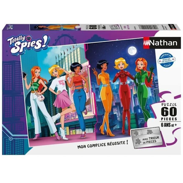 Nathan - Friends Totally Spies Puzzle 60 st - RAVENSBURGER