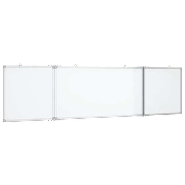 Fällbart magnetiskt whiteboard – vidaXL – 160x40x1,7 cm – Torrtavla – Fällbar – Väggmontering