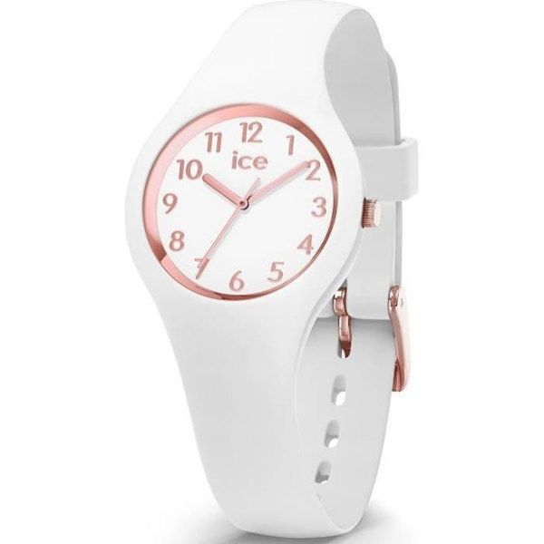Klocka - ICE-WATCH - 015343 - Vit - Rose Gold - Extra liten Rosa