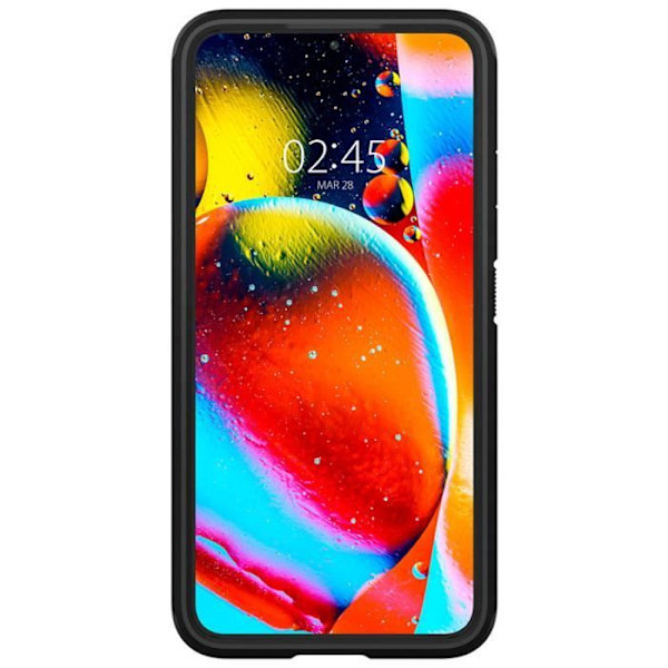 Fodral - SPIGEN - Tuff rustning - Svart - Dual Layer Protection - Integrerat stöd Svart