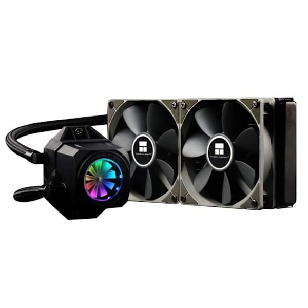 THERMALRIGHT TurboRight 240C Allt-i-ett vätskekylare - Koppar - 120 mm - 43,77-131,3 m3/h Svart