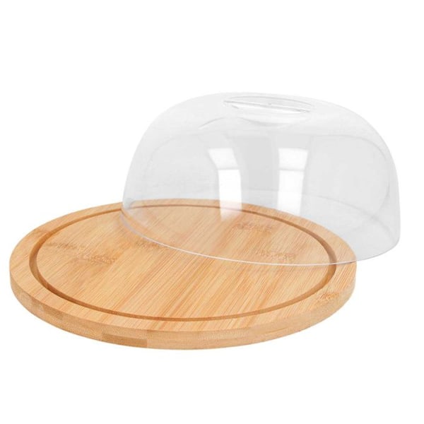 DESKA MED KUPOL 19cm FÖR SERVERING AV OST OCH KAKOR 3806