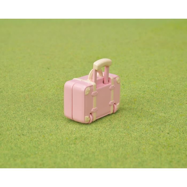 Miniatyrfigur - Mamma Snow Rabbit och hennes helgresväska - SYLVANIAN FAMILIES Flerfärgad