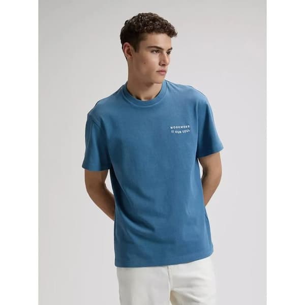 T-shirt Lee Soul blå S
