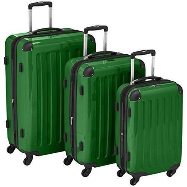 Resväska - HAUPTSTADTKOFFER - HK-39982317-T858687TSA - Grön - 30 liter - Hårt skal Glänsande metallic grön