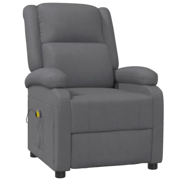 Massagestol Grått konstläder