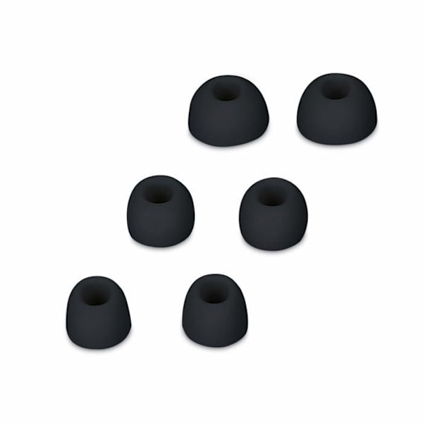 Kwmobile - 51555.01 - 6X spets kompatibel med Apple Airpods Pro 2 / Pro 1 - Silikonersättningsspetsar - 3 storlekar