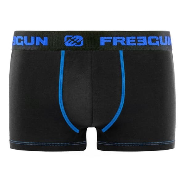 Freegun Boxers för Herr - Svart (Pack med 4) Blå M